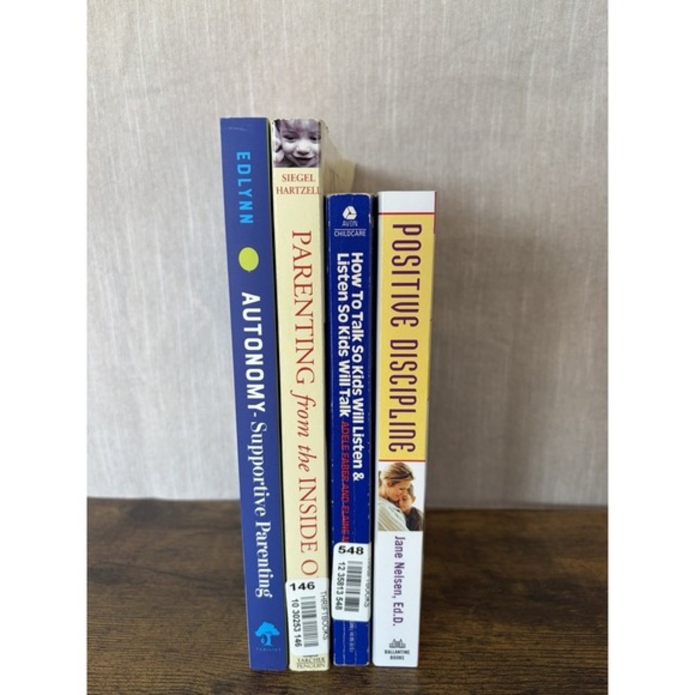 Lot Of 4 Positive Discipline‎ How To Talk To Kids Supportive Parenting Books